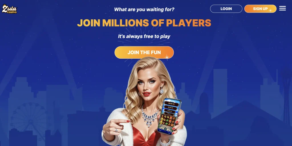Join Zula Casino Now